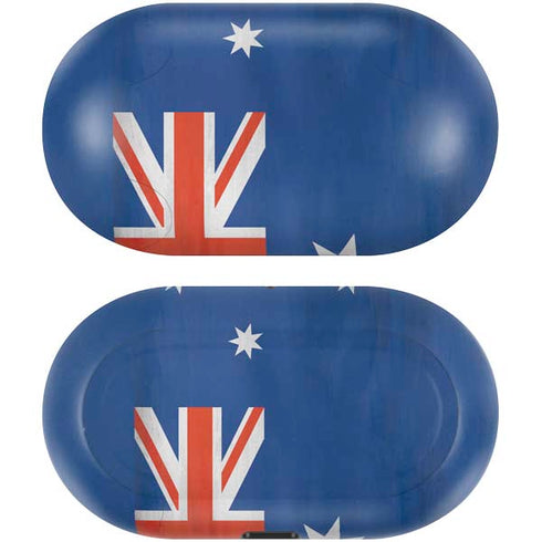 Australia Flag Distressed Galaxy Buds Skin